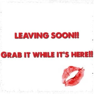 Red Graphic Print Poster